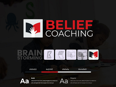 Belief Coaching Logo. branding design graphic design illustration logo typography virtualcoders