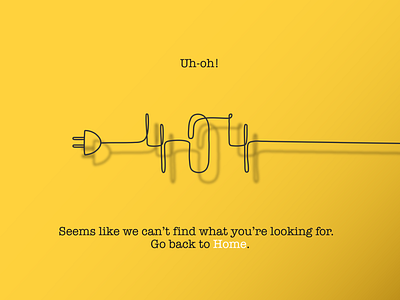 404 Page - Daily UI Design 8/100
