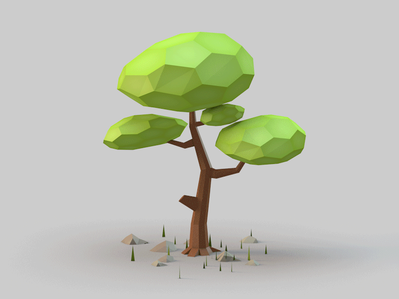 Low poly - Tree