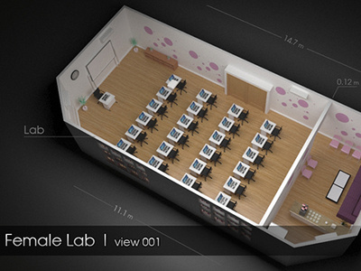 Education Lab 3d design max vray