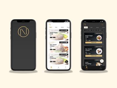 Restaurant app branding design dribbble icon typography ui uidesign ux web