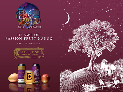 Eden Beer Can / Packaging art beer branding design digital drawing illustration logo packaging photoshop