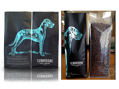 Terbodore Dog Packaging animal art artdirection branding design digital dog graphicdesign illustration packaging packagingdesign packshot retail