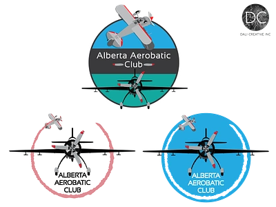 AAC Logo aerobatics artdirection aviator branding canada design digital graphic design illustration logo plane