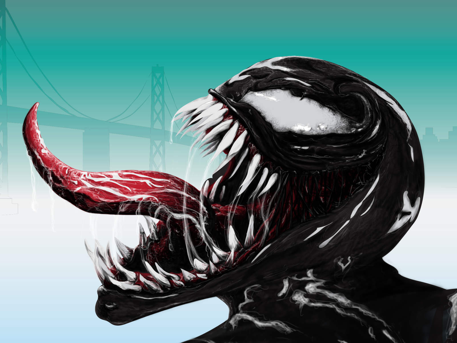 Venom Drawing / Venom Drawing Free download on ClipArtMag / Venom