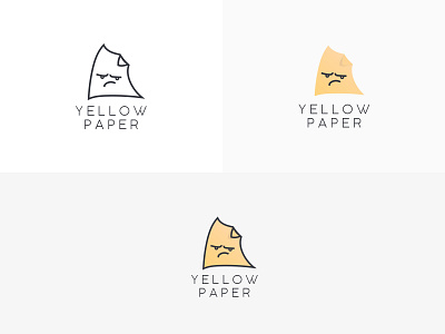 Yellow paper logo logodesign logodesinger rwanda