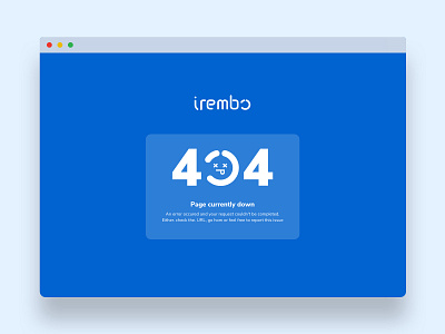 404 Page africa development blue citizen platform clean design system digital flat gradient it smart tech ui uidesign uidesigner uiux