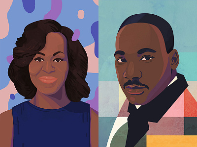 Michelle O + MLK Jr