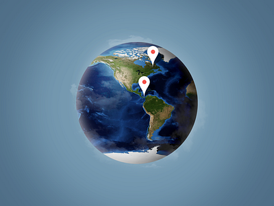Globe earth globe sphere world