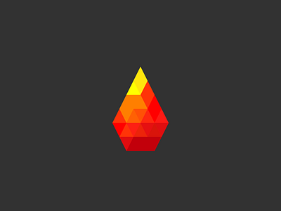 Flame design fire flame icon illustration logo