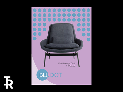 Blu Dot Reimagined Ad no.3 branding design dots