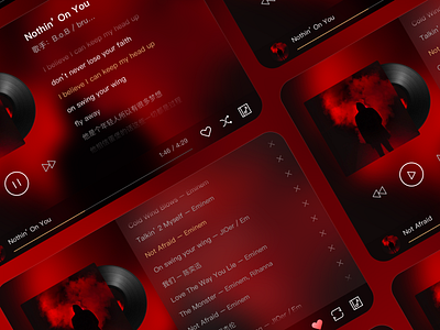 music app branding design typography ui