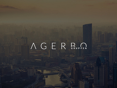 Agerbo Concept Logo agerbo agerbo gruppen business concept consultant logo