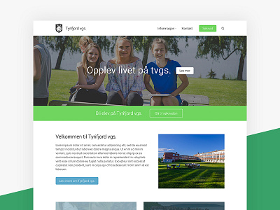 Tyrifjord vgs. website