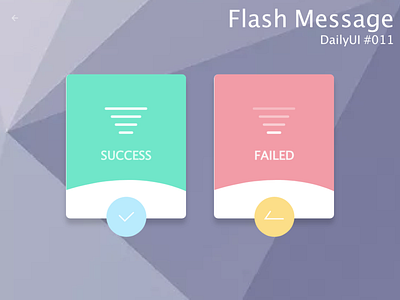 DailyUI Challenge! #011 - FLASH MESSAGE dailyui flash message wifi