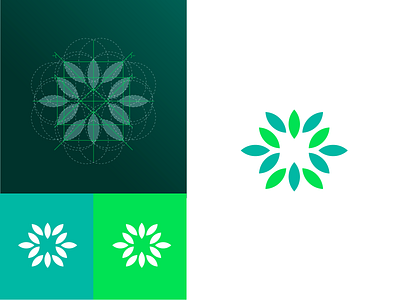 Logo proposal for Hellenic Pharma / A medical cannabis company branding design illustration logo logodesign logodesignersclub logoproposal medicalcannabis