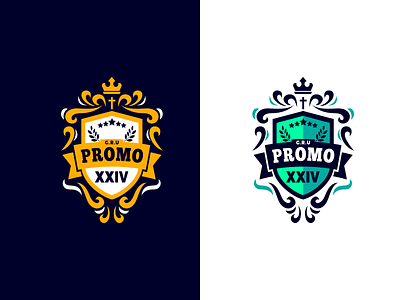 PROMO XXIV / Proposal 2 colors design flat flat design full color illustration logo logodesign logodesigner logodesignersclub promo secondproposal xxiv