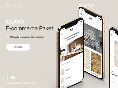 KLAYO E-commerce app e-commerce e-commerce app mobile app desgin webflow