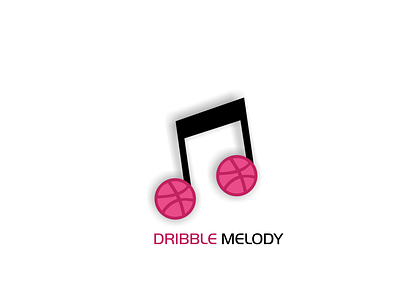 DRIBBLE MELODY app basketball design dj dribble dribbleartist graphic hello hello dribbble illustration logo melody music music album music app music art music artwork play play icon vector