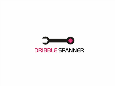 DRIBBLE SPANNER basketball branding dribble dribbleartist graphic icon illustration mechanic tools ui vector