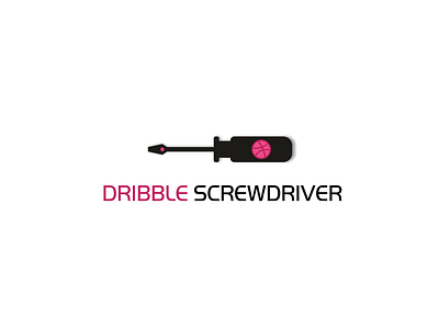 DRIBBLE SCREWDRIVER app basketball branding design dribble dribbleartist graphic hello icon illustration logo mechanical play play icon tool typography ui ux vector web