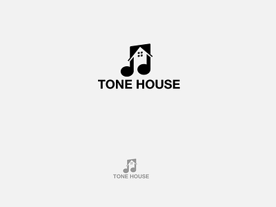 tonehouse abstract logo house logo logo logodesign logotype music logo vector