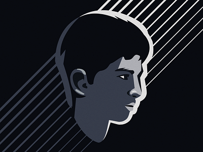 Son Potrait adobe illustrator branding design drawing dribbble illustration portrait son vector illustration