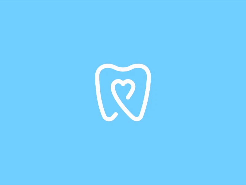 Family dental logo (Free) brand branding clean creative dental free freebie heart icon illustration line logo logo design mark minimal premium symbol tooth vector