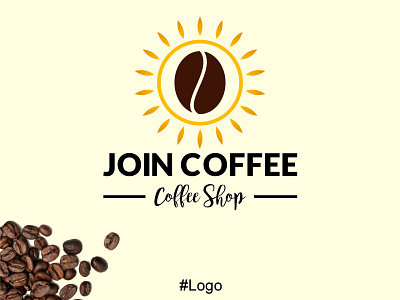 Join Coffee, Logo Design. branding design branding identity coffee shop logo creative logo flat design logo logo designer logo type simple logo typography unique logo vector