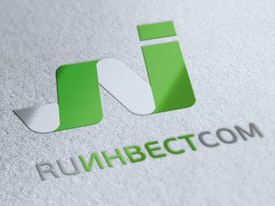 LOGO "RUINVESTCOM" branding logo logotype