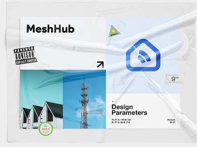 Meshhub logo Design icon logo 设计