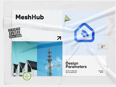 Meshhub logo Design