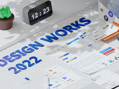 3D banner banner blender design smart home ui web 设计