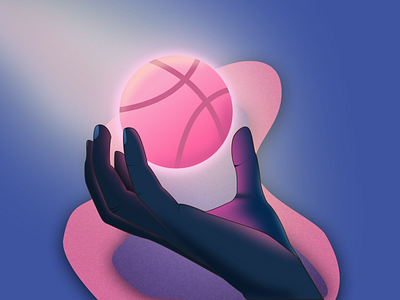 hello dribbble 插图 设计