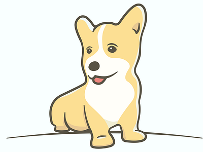 Corgi 插图 设计