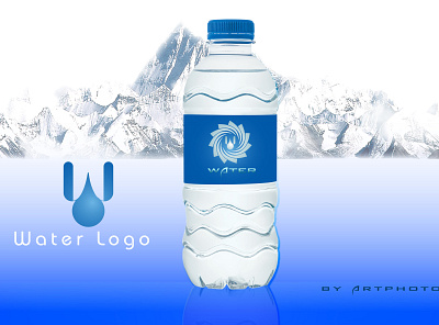 logo water label design