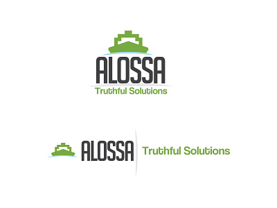 ALOSSA Logo banner brand design branding branding design design logo logo design logodesign logos logotype