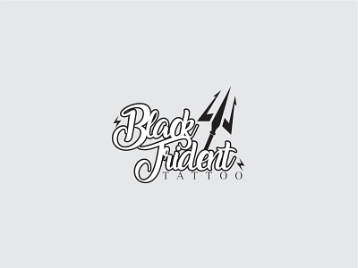 Black Trident logo brand brand design branding branding design design logo logo design logodesign logos logotype