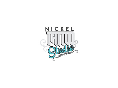 Nickel Tattoo Studio Logo brand brand design branding branding design design logo logo design logodesign logos logotype