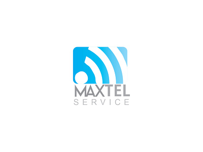 Maxtel Service brand design branding branding design logo logo design logodesign logos logotype