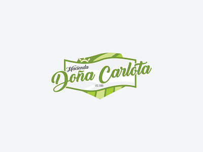 Hacienda Doña Carlota banner brand brand design branding design design logo logo design logodesign logos logotype