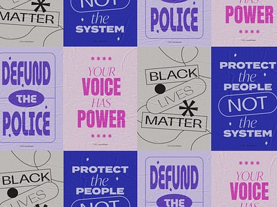 BLM Posters art black lives matter branding design fonts graphic graphic design illustration layout poster poster design typography