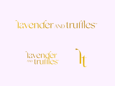 Lavender and Truffles Logos Variations