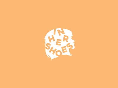 In Her Shoes Logo art direction branding creative direction design graphic design icon identity in her shoes logo non profit