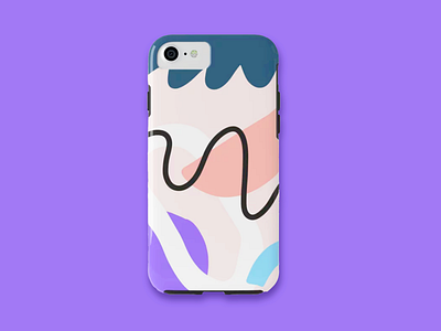 Abstract Art iPhone Case abstract art design graphic graphic design illustration iphone product design society6 vector