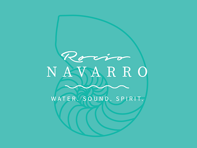 Rocio Navarro Branding body branding design graphic graphic design identity logo los angeles mind rocio navarro soul sound spirit typography water website