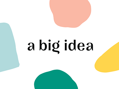 A Big Idea Logo abstract branding design graphic graphic design identity illustration logo los angeles minimal modern pattern