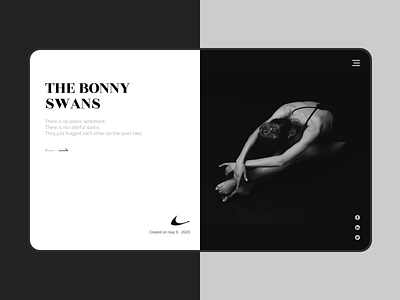 The bonny swans_web design art branding design illustration illustrator logo ui ux web website