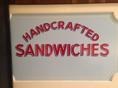Hand Crafted hand painted painting sign signs