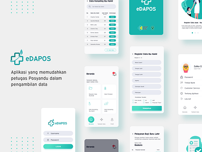 eDAPOS App Design design uiux ux